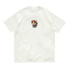 BinaryStoreの冒険好きな猫 オーガニックコットンTシャツ