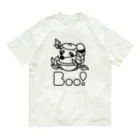 Boo!のBoo!(ぶんぶくちゃがま) Organic Cotton T-Shirt