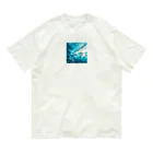 Lovers-chapelのサーファーと海 Organic Cotton T-Shirt