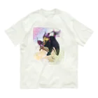 CurtainCallのfear 悪魔 オーガニックコットンTシャツ