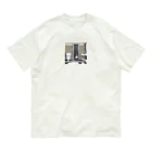 barisukaのバスルームのブルドッグ Organic Cotton T-Shirt