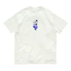 satoayaのアニマルカフェのフルーツファッション　ブルーベリー オーガニックコットンTシャツ