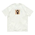 戦国時代マニアのデフォルメ北条氏康君 オーガニックコットンTシャツ