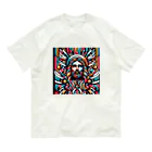 Kuris-DesignのThanks GOD,I'm alive. オーガニックコットンTシャツ