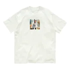 dakaroのうさぎさん Organic Cotton T-Shirt