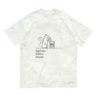 Clozettaのリスの料理 Organic Cotton T-Shirt