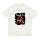 ロック堂のレコードプレイヤー Organic Cotton T-Shirt