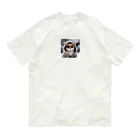 gurasan_nekoのグラサン猫7 オーガニックコットンTシャツ