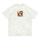 katohkouchiのPlayful_Bonds Organic Cotton T-Shirt