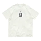 Schiele_sarieriの線画の人 オーガニックコットンTシャツ