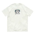 リキ製作所の彫刻のような猫 Organic Cotton T-Shirt