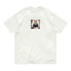 ネコ社長のネコ社長２代目 Organic Cotton T-Shirt