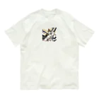 bigbamboofamilyの共に行こう オーガニックコットンTシャツ