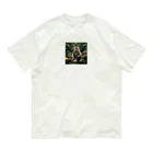 ZORATHのパイナップル　サル Organic Cotton T-Shirt