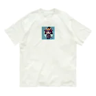 戦国時代マニアのデフォルメ伊達成実君 Organic Cotton T-Shirt