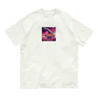 宇宙屋さんの宇宙間宅配ヘビ Organic Cotton T-Shirt