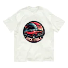 ロック堂のオープンカー オーガニックコットンTシャツ