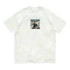 ネコ社長のカッコいいネコ機長　その② Organic Cotton T-Shirt