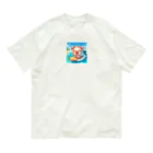 ソクアのブタ　In ハワイ オーガニックコットンTシャツ