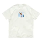 なお（ｻﾗﾘｰﾏﾝ）＠AI使って情報発信中の寝グセ？＠サラリーマン Organic Cotton T-Shirt