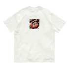 happiness_shopの華やかな日本料理の世界へようこそ オーガニックコットンTシャツ