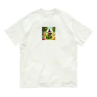 風光と妖精の森で探検 Organic Cotton T-Shirt