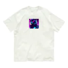 jujumarucatのROCKYCAT　サングラス Organic Cotton T-Shirt