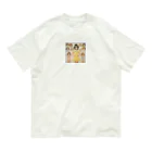 Aina-Kのレトロ♡ガール オーガニックコットンTシャツ