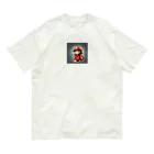 だんのんの 超キュートな消防士猫 Organic Cotton T-Shirt