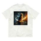 yos-1292583のねこニコばん Organic Cotton T-Shirt