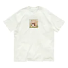 ☆KOKORAY☆のハムりんちゃん オーガニックコットンTシャツ