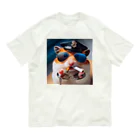 HEART-LEEFのなんで、、、 オーガニックコットンTシャツ