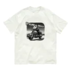 kazu_gのパンダライダー!(淡色用) Organic Cotton T-Shirt