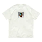 sonson1018のsonsonロボ2号 オーガニックコットンTシャツ