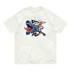 いけがみあきはのダイナソーガール Organic Cotton T-Shirt