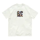 taka_nirvanaの仲良しマルチーズ オーガニックコットンTシャツ