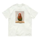 bird-kouのコザクラインコ Organic Cotton T-Shirt