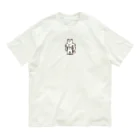 きなこのショップのネッコネコなムキ Organic Cotton T-Shirt