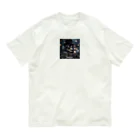 まゆのあかりのダンディな骸骨 Organic Cotton T-Shirt