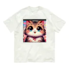 yos-1292583のねこニコばん Organic Cotton T-Shirt