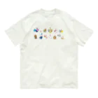 もふもふ堂の１２星座と猫コラボ オーガニックコットンTシャツ