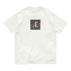 MACOCCHIの一瞬で目を引く！アルファベットの美しい装飾文字 Organic Cotton T-Shirt