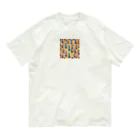 Akatsuki1937のモアイ像の集団 Organic Cotton T-Shirt