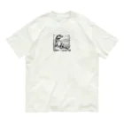 marrikat189のくつろぐトカゲ Organic Cotton T-Shirt
