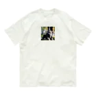 jthbcのペンダントをつけたワンちゃん Organic Cotton T-Shirt