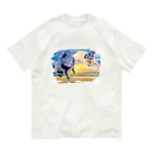 KenHana ハウスのパグ犬　グッズ オーガニックコットンTシャツ
