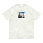 Banksy-sの3. Futura Metropolis オーガニックコットンTシャツ