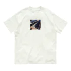 Banksy-sの14. Futura Solar Skies オーガニックコットンTシャツ