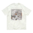 Teilandの白い部屋　～リラックスタイム～ オーガニックコットンTシャツ