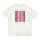 BobkachieeLennonの縞柄a オーガニックコットンTシャツ